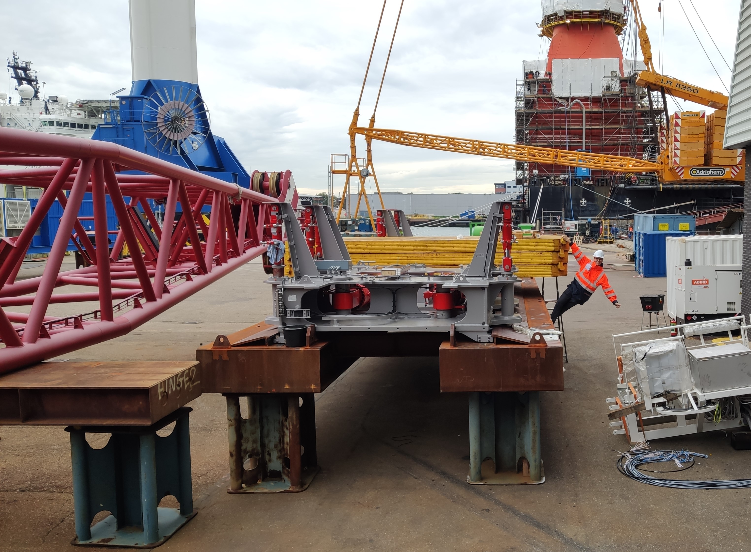 Jeffrey Groot bij Huisman.