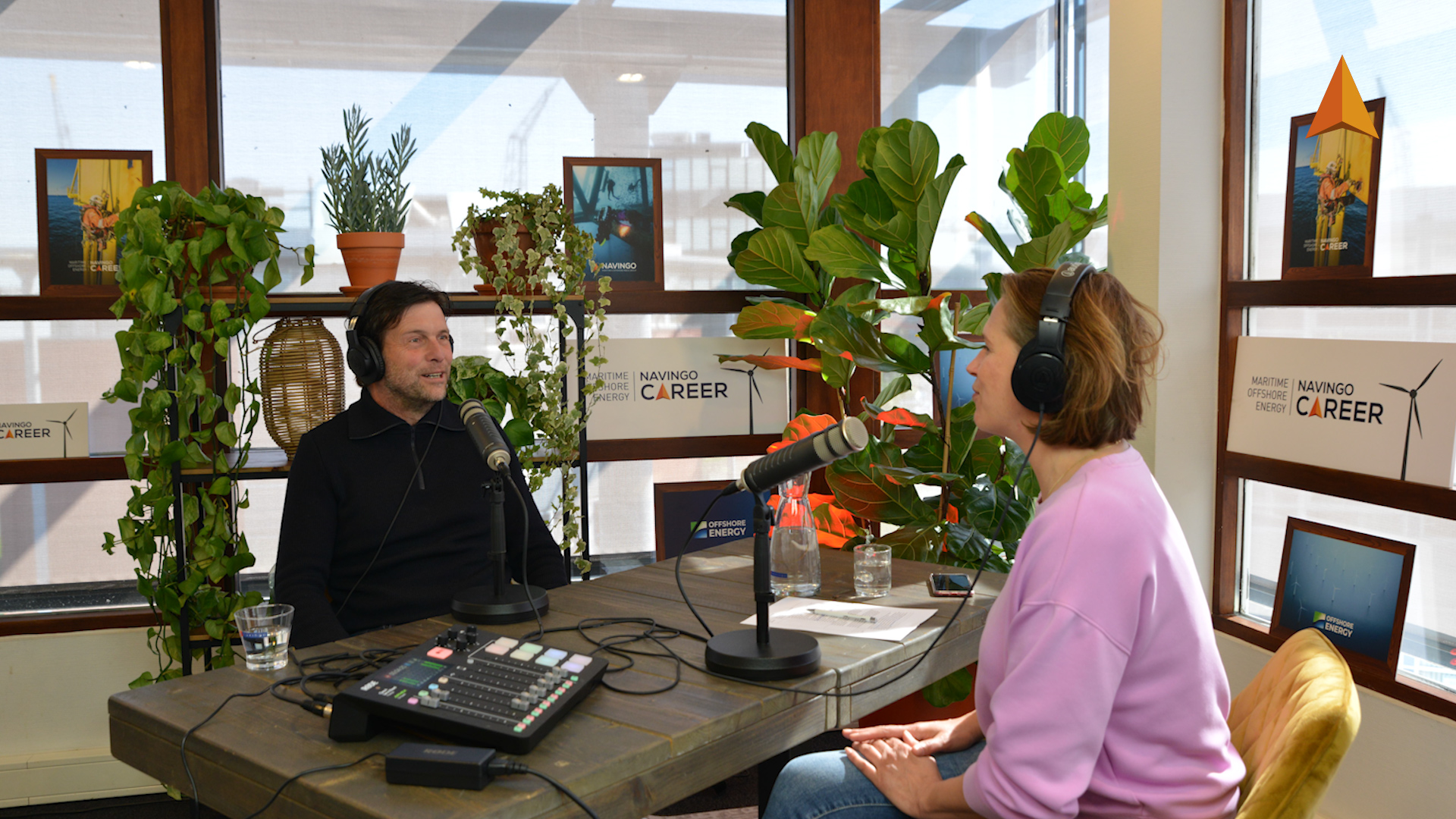 Frank Stahlhofen en Coco Kossmann in Navingo Career Podcast.