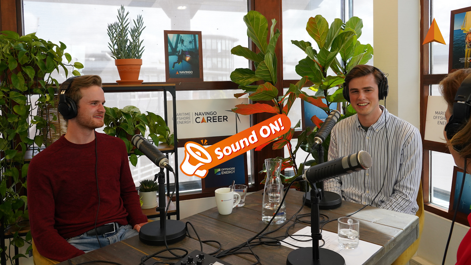 Jasper Quaak en Pim van Beeck i Navingo Career Podcast